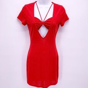 SUPERDOWN Aliana Mini Dress in Red from REVOLVE